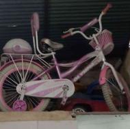 دوچرخه دخترانه نو ویک با استفاده شده