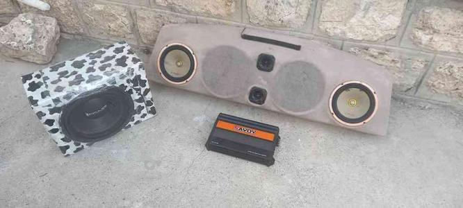 سیستم صوتی خودرو همراه سکو در گروه خرید و فروش وسایل نقلیه در آذربایجان شرقی در شیپور-عکس1