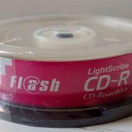 سی دی و دی وی دی خام Flash از نوع LightScribe