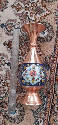گلدان مسی میناکاری نانو شده در گروه خرید و فروش لوازم خانگی در اصفهان در شیپور-عکس1