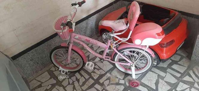 ماشین برقی کودک ودوچرخه کودک در گروه خرید و فروش ورزش فرهنگ فراغت در اصفهان در شیپور-عکس1