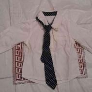پیراهن مجلسی با کراوات پسربچه