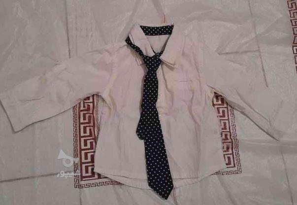 پیراهن مجلسی با کراوات پسربچه در گروه خرید و فروش لوازم شخصی در البرز در شیپور-عکس1