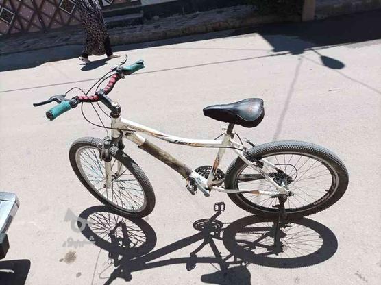 یک عدد دوچرخه 26سالم وتمیزبفروش میرسد در گروه خرید و فروش ورزش فرهنگ فراغت در زنجان در شیپور-عکس1
