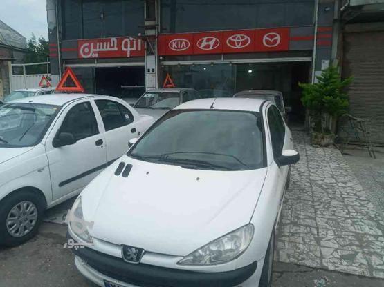 پژو 206 (تیپ2) 1387 سفید در گروه خرید و فروش وسایل نقلیه در مازندران در شیپور-عکس1