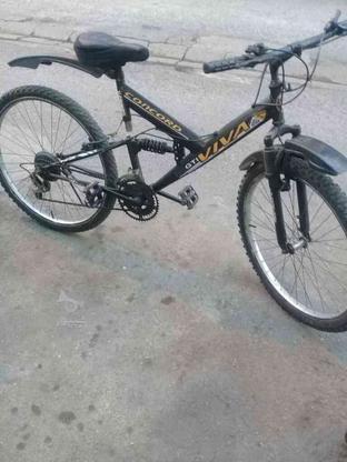 دوچرخه سایز 26دنده ای کمک دار سالم و با قیمت مناسب در گروه خرید و فروش ورزش فرهنگ فراغت در مازندران در شیپور-عکس1