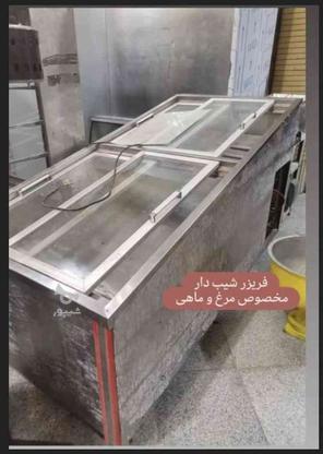یخچال فریزر شیبدار مرغ و ماهی در گروه خرید و فروش صنعتی، اداری و تجاری در کرمان در شیپور-عکس1