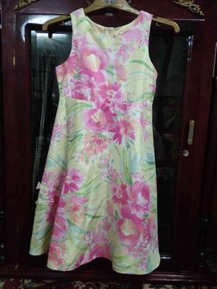 پیراهن گلدار سارفون دخترانه در گروه خرید و فروش لوازم شخصی در قم در شیپور-عکس1