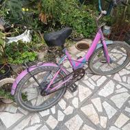 دوچرخه دخترانه صورتی