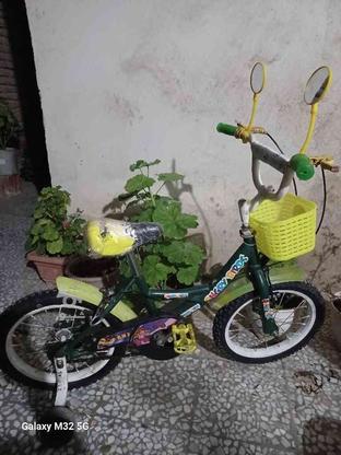 دوچرخه بچگانه سایز 16 ، در حد نو ، شرایطی هم در گروه خرید و فروش ورزش فرهنگ فراغت در مازندران در شیپور-عکس1