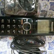 تلفن رومیزی پاناسونیک مالزی مدلkx tga660 باپایه شارژ واداپتر