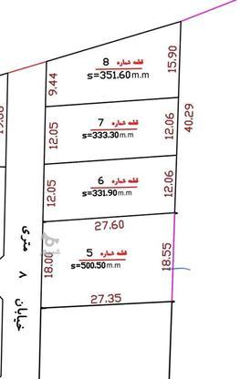 332 متر زمین خوش نقشه با ویو عالی در گروه خرید و فروش املاک در مرکزی در شیپور-عکس1