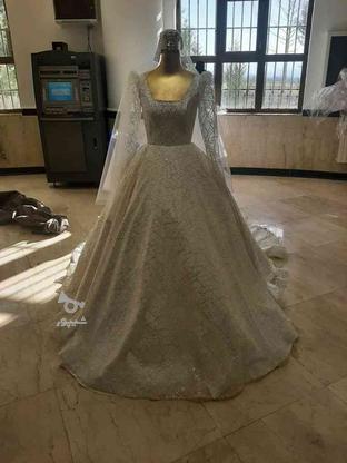 لباس عروس اولین تنپوش سایز36تا42 در گروه خرید و فروش لوازم شخصی در گیلان در شیپور-عکس1
