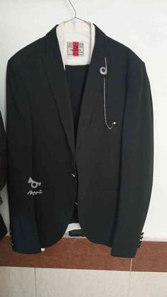 کت شلوار رنگ مشکی نو‌یه بار پوشیدم‌ در گروه خرید و فروش لوازم شخصی در مازندران در شیپور-عکس1