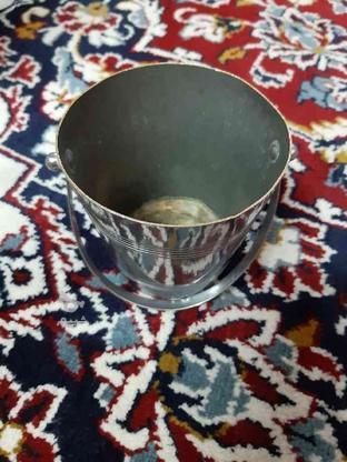 سطل مسی کوچک نو تمیز در گروه خرید و فروش لوازم خانگی در تهران در شیپور-عکس1