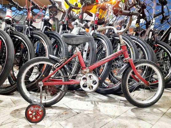 دوچرخه 16 کمکی دار در گروه خرید و فروش ورزش فرهنگ فراغت در زنجان در شیپور-عکس1