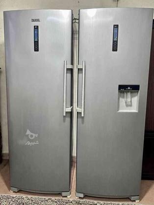 یخچال و فریزر دو قلو‌ در حد نو در گروه خرید و فروش لوازم خانگی در تهران در شیپور-عکس1