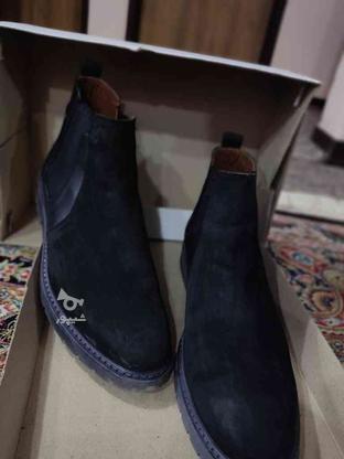 کفش بوت نبوک مشکی در گروه خرید و فروش لوازم شخصی در خوزستان در شیپور-عکس1