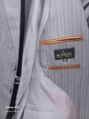 کت و شلوار نو برند Acsson سبک و خنک دوخت و پارچه عالی در گروه خرید و فروش لوازم شخصی در تهران در شیپور-عکس1