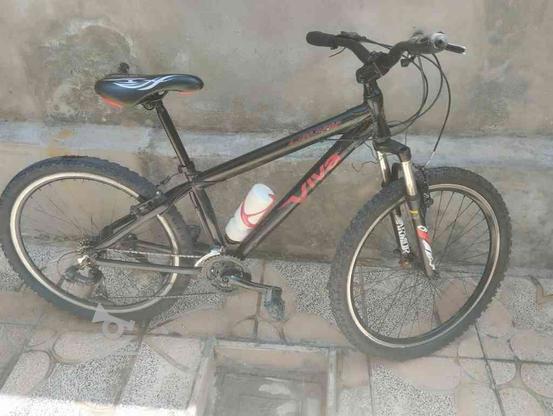 دوچرخه دنده ای تنه آلومینیون 26ویوا در گروه خرید و فروش ورزش فرهنگ فراغت در زنجان در شیپور-عکس1
