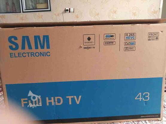 تلویزیون سام دارای 14ماه گارانتی در گروه خرید و فروش لوازم الکترونیکی در همدان در شیپور-عکس1