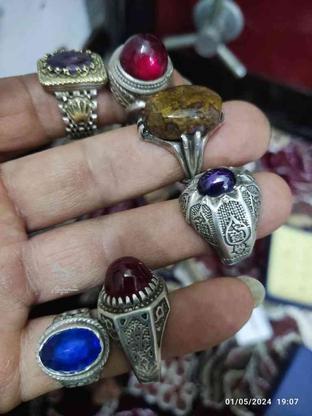فروش انگشتر نقره مردانه در گروه خرید و فروش لوازم شخصی در مازندران در شیپور-عکس1