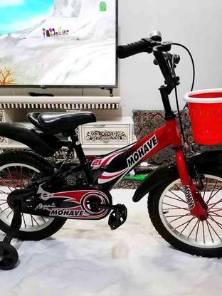 دوچرخه سایز16 درحد آکبند مناسب هدیه تولد در گروه خرید و فروش ورزش فرهنگ فراغت در خراسان رضوی در شیپور-عکس1