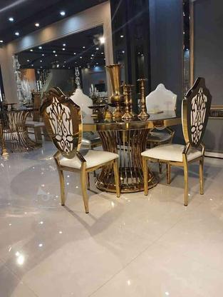 صندلی فلزی مدلی تاجی CNC رستوران و تالاری در گروه خرید و فروش صنعتی، اداری و تجاری در آذربایجان غربی در شیپور-عکس1