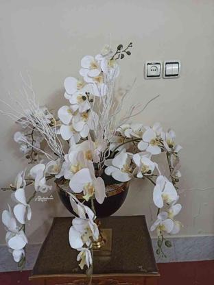 گل مصنوعی بسیار زیبا برای عروس دامادهای خوش سلیقه در گروه خرید و فروش لوازم خانگی در اصفهان در شیپور-عکس1