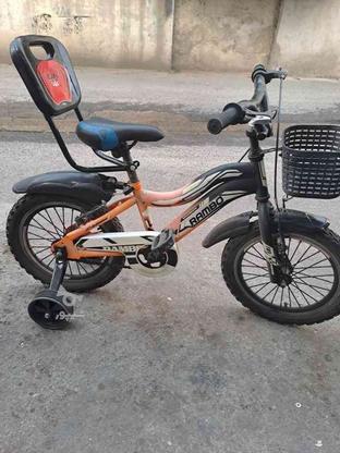دوچرخه سایز 16 مارک رامبو اسپرت در گروه خرید و فروش ورزش فرهنگ فراغت در مازندران در شیپور-عکس1
