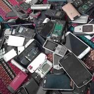 100 عدد گوشی موبایل خراب
