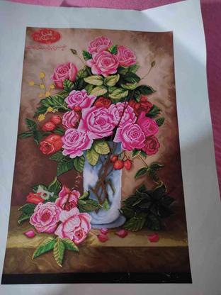 تابلوفرش خرمن گلهای رز در گروه خرید و فروش لوازم خانگی در مازندران در شیپور-عکس1