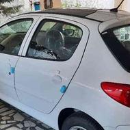 پژو 207i (پانوراما اتوماتیک TU5) 1404 سفید