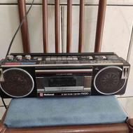 رادیو ضبط قدیمی ناسیونال ژاپنی سالم