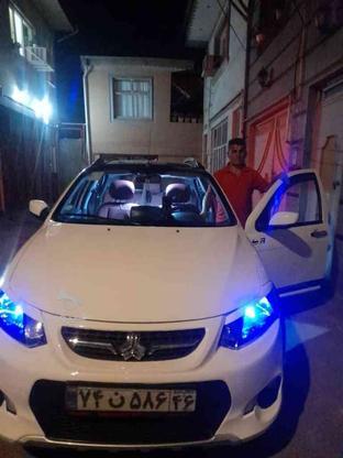 کوئیک آرسفیدمشکی،خودروسفیدسقف مشکی1400 در گروه خرید و فروش وسایل نقلیه در گیلان در شیپور-عکس1