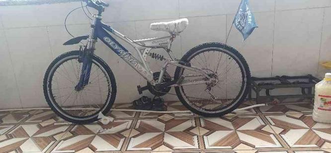 دوچرخه 26درحد نو در گروه خرید و فروش ورزش فرهنگ فراغت در کرمانشاه در شیپور-عکس1