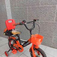 دوچرخه نارنجی زیبا برای 2 تا 6 ساله ها