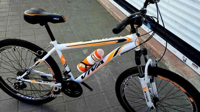 دوچرخه سایز 26 ،دوشاخ کمک فنردار،نو در گروه خرید و فروش ورزش فرهنگ فراغت در خراسان رضوی در شیپور-عکس1