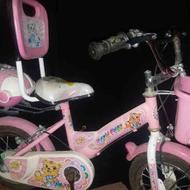 دوچرخه دخترانه 12 سالم خرابی نداره در حد نو