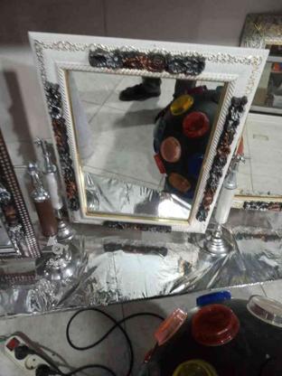 فروش چند عدد آینه شمعدانی عروس در گروه خرید و فروش لوازم خانگی در آذربایجان غربی در شیپور-عکس1