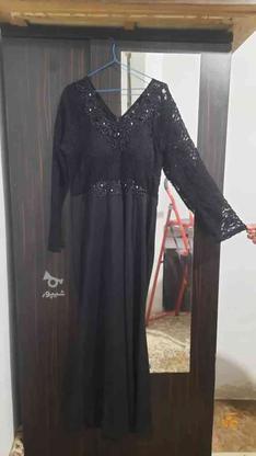 لباس مجلسی مشکی سایز50 در گروه خرید و فروش لوازم شخصی در مازندران در شیپور-عکس1