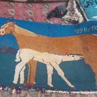 تابلو فرش دستباف قدیمی 1363،11،25 سال