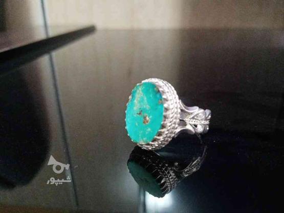انگشتر نقره 925 با سنگ طبیعی در گروه خرید و فروش لوازم شخصی در آذربایجان غربی در شیپور-عکس1