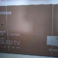تلوزیون اسنوا 55 اینچ هوشمند اکپند باز نشده با گارانتی