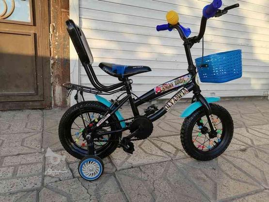 دوچرخه سایز 12 کیفیت عالی در گروه خرید و فروش ورزش فرهنگ فراغت در خراسان رضوی در شیپور-عکس1