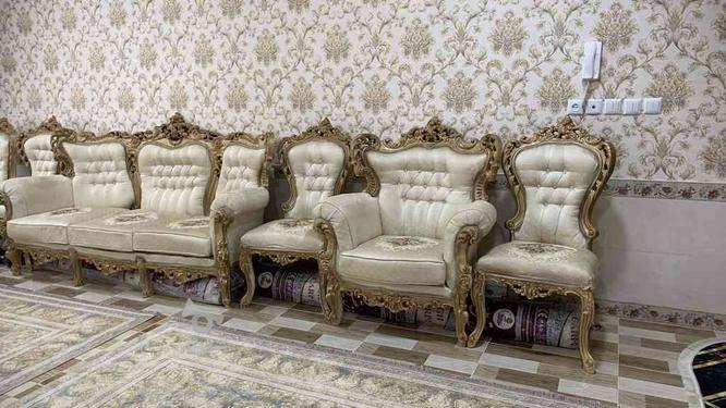 مبل سلطنتی 8 نفره در گروه خرید و فروش لوازم خانگی در آذربایجان غربی در شیپور-عکس1