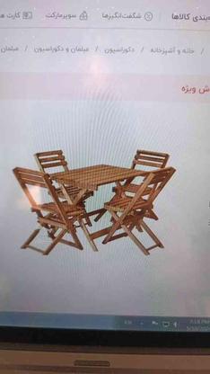 میز و صندلی چوبی در گروه خرید و فروش لوازم خانگی در آذربایجان شرقی در شیپور-عکس1