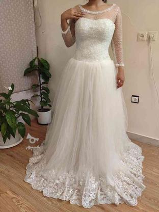 لباس عروس مزون دوز سایز 38_44 در گروه خرید و فروش لوازم شخصی در اصفهان در شیپور-عکس1