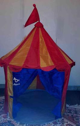 خیمه چادر بازی و تونل بازی کودک ایکیا در گروه خرید و فروش ورزش فرهنگ فراغت در فارس در شیپور-عکس1