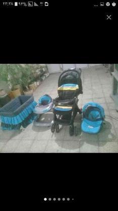 کالسکه کریر روروک و تخت نوزادی در گروه خرید و فروش لوازم شخصی در همدان در شیپور-عکس1